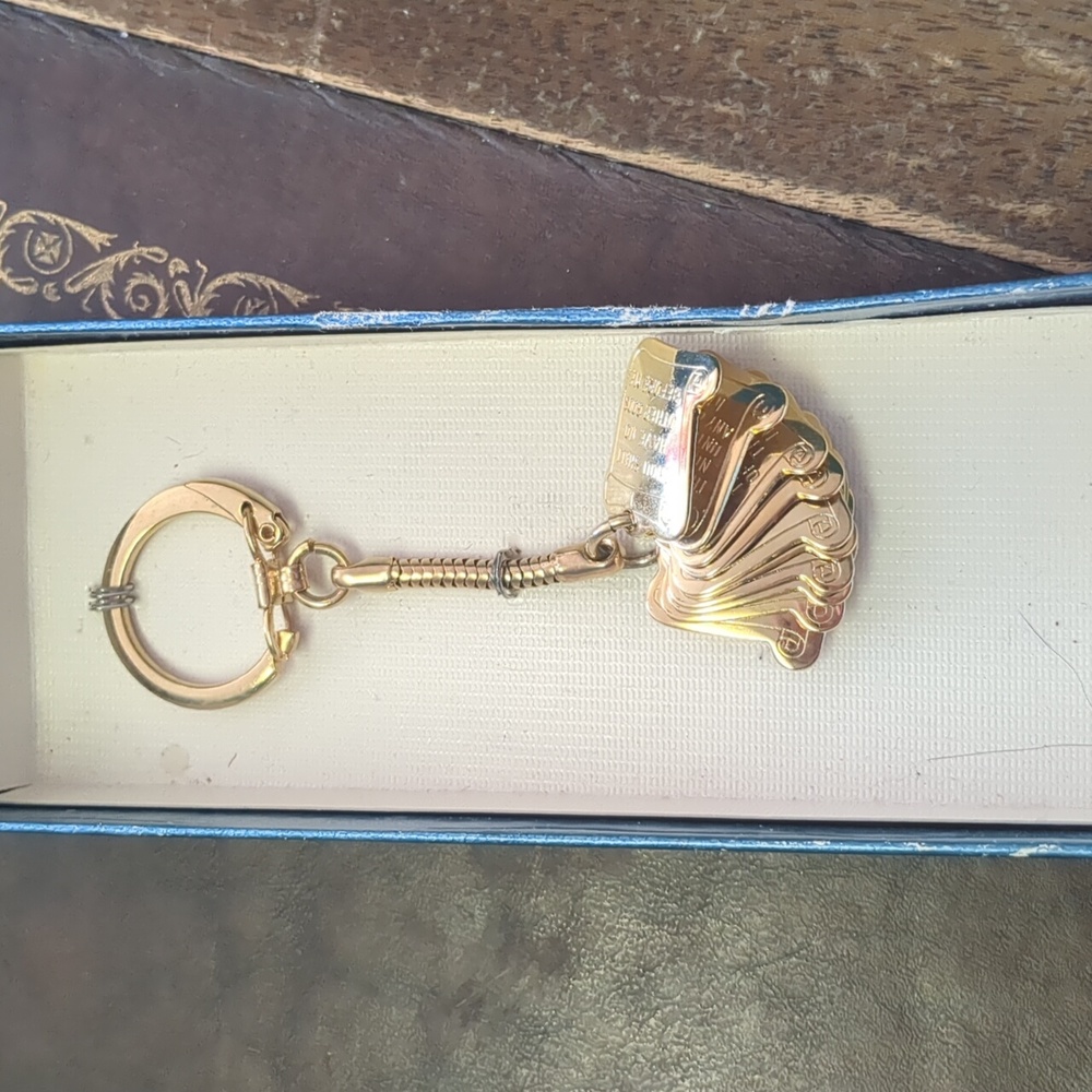 10 Commandments key chain